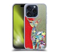 Head Case Designs sous Licence Officielle Wyanne Attitude De Trois Cents Chat Coque en Gel [Protection de Qualité Militaire] Compatible avec Apple iPhone 15 Pro Et Compatible avec MagSafe