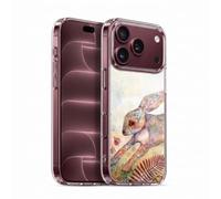 Head Case Designs sous Licence Officielle Wyanne Bunny Escape Painting Portraits De La Nature Coque en Gel [Qualité Militaire] Compatible avec Apple iPhone 18 Pro Et Compatible avec MagSafe