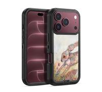 Head Case Designs sous Licence Officielle Wyanne Bunny Escape Painting Portraits De La Nature Étui Antichoc Ultra-Blindé Compatible avec Apple iPhone 18 Pro