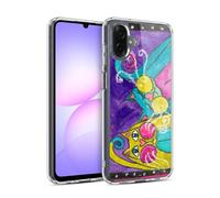 Head Case Designs sous Licence Officielle Wyanne Deux Ou Trois Chats Funky Chat Coque en Gel [Protection de Qualité Militaire] Compatible avec Samsung Galaxy A07 4G