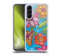 Head Case Designs sous Licence Officielle Wyanne Fleurs Funky Et Papillon Nature Coque en Gel [Protection de Qualité Militaire] Compatible avec Samsung Galaxy A56 5G
