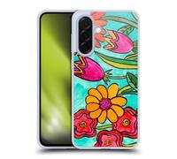 Head Case Designs sous Licence Officielle Wyanne Fleurs Funky Nature Coque en Gel [Protection de Qualité Militaire] Compatible avec Samsung Galaxy A36 5G