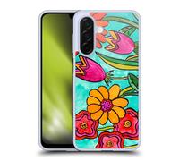 Head Case Designs sous Licence Officielle Wyanne Fleurs Funky Nature Coque en Gel [Protection de Qualité Militaire] Compatible avec Samsung Galaxy A26 5G