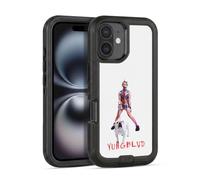 Head Case Designs sous Licence Officielle Yungblud Strawberry Lipstick Graphiques Étui Antichoc Ultra-Blindé Compatible avec Apple iPhone 16