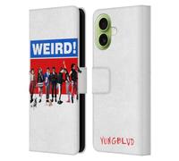 Head Case Designs sous Licence Officielle Yungblud Weird! Graphiques Étui Portefeuille en Cuir Compatible avec Apple iPhone 17