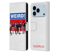 Head Case Designs sous Licence Officielle Yungblud Weird! Graphiques Étui Portefeuille en Cuir Compatible avec Apple iPhone 17 Pro