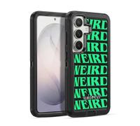 Head Case Designs sous Licence Officielle Yungblud Weird! Texte Graphiques Étui Antichoc Ultra-Blindé Compatible avec Samsung Galaxy S26