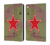 Head Case Designs Soviétique Marques Nationales Étui Portefeuille en Cuir Compatible avec Apple iPad Air 2 (2014)