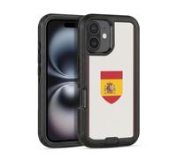 Head Case Designs Spain Spanish España Drapeaux Kit Football Étui Antichoc Ultra-Blindé Compatible avec Apple iPhone 16
