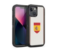 Head Case Designs Spain Spanish España Drapeaux Kit Football Étui Antichoc Ultra-Blindé Compatible avec Apple iPhone 13