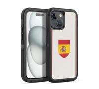Head Case Designs Spain Spanish España Drapeaux Kit Football Étui Antichoc Ultra-Blindé Compatible avec Apple iPhone 15