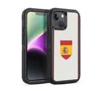 Head Case Designs Spain Spanish España Drapeaux Kit Football Étui Antichoc Ultra-Blindé Compatible avec Apple iPhone 14
