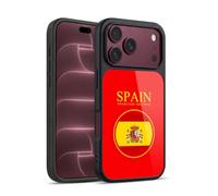 Head Case Designs Spain Spanish España Drapeaux - Set 2 Coque en Gel renforcée [Protection de Qualité Militaire] Compatible avec Apple iPhone 18 Pro
