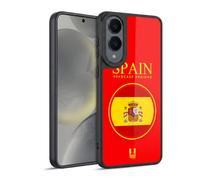 Head Case Designs Spain Spanish España Drapeaux - Set 2 Coque en Gel renforcée [Protection de Qualité Militaire] Compatible avec Samsung Galaxy S25 Edge