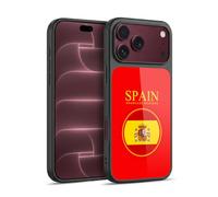 Head Case Designs Spain Spanish España Drapeaux - Set 2 Coque en Gel renforcée [Protection de Qualité Militaire] Compatible avec Apple iPhone 18 Pro Max