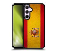 Head Case Designs Spain Spanish España Drapeaux Vintage Coque en Gel renforcée [Protection de Qualité Militaire] Compatible avec Samsung Galaxy A35 5G