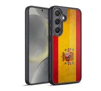 Head Case Designs Spain Spanish España Drapeaux Vintage Coque en Gel renforcée [Protection de Qualité Militaire] Compatible avec Samsung Galaxy S24 5G