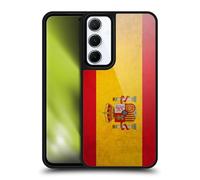 Head Case Designs Spain Spanish España Drapeaux Vintage Coque en Gel renforcée [Protection de Qualité Militaire] Compatible avec Samsung Galaxy A55 5G