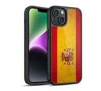 Head Case Designs Spain Spanish España Drapeaux Vintage Coque en Gel renforcée [Protection de Qualité Militaire] Compatible avec Apple iPhone 14