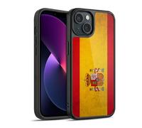 Head Case Designs Spain Spanish España Drapeaux Vintage Coque en Gel renforcée [Protection de Qualité Militaire] Compatible avec Apple iPhone 13