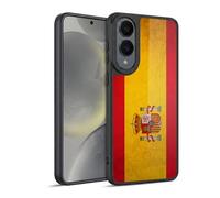 Head Case Designs Spain Spanish España Drapeaux Vintage Coque en Gel renforcée [Protection de Qualité Militaire] Compatible avec Samsung Galaxy S25 Edge