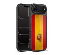 Head Case Designs Spain Spanish España Drapeaux Vintage Coque en Gel renforcée [Protection de Qualité Militaire] Compatible avec Apple iPhone 17 Air