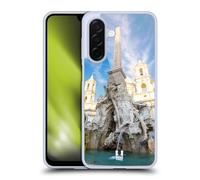 Head Case Designs Statue De Place Navona Rome Italie Un Aperçu de Rome Coque en Gel [Protection de Qualité Militaire] Compatible avec Samsung Galaxy A26 5G