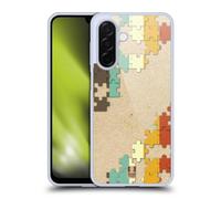 Head Case Designs Tableau Rétro Pièces de Puzzle Coque en Gel [Protection de Qualité Militaire] Compatible avec Samsung Galaxy A26 5G