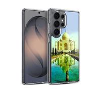 Head Case Designs Taj Mahal Inde Meilleurs Endroits - Collection 3 Coque en Gel [Protection de Qualité Militaire] Compatible avec Samsung Galaxy S26 Ultra