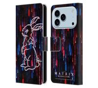 Head Case Designs The Matrix Resurrections Choice est un étui portefeuille en cuir Illusion Key Art compatible avec Apple iPhone 17 Pro