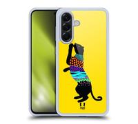 Head Case Designs Tigre Silhouettes Animales Au Néon Coque en Gel [Protection de Qualité Militaire] Compatible avec Samsung Galaxy A56 5G