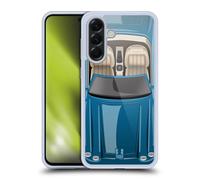 Head Case Designs Touffes Bleues Voitures Classiques Coque en Gel [Protection de Qualité Militaire] Compatible avec Samsung Galaxy A56 5G