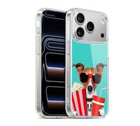 Head Case Designs Toutou Au Cinema Animaux Drôles Coque en Gel [Protection de Qualité Militaire] Compatible avec Apple iPhone 17 Pro Et Compatible avec MagSafe