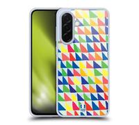 Head Case Designs Triangles Folie d'arc-en-Ciel Coque en Gel [Protection de Qualité Militaire] Compatible avec Samsung Galaxy A36 5G