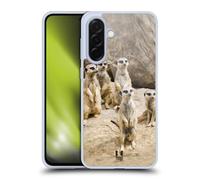 Head Case Designs Troupe De Suricate en État D'alerte Faune Coque en Gel [Protection de Qualité Militaire] Compatible avec Samsung Galaxy A36 5G