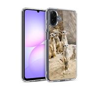 Head Case Designs Troupe De Suricate en État D'alerte Faune Coque en Gel [Protection de Qualité Militaire] Compatible avec Samsung Galaxy A07