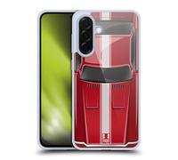 Head Case Designs Vitesse Rouge Voitures Classiques Coque en Gel [Protection de Qualité Militaire] Compatible avec Samsung Galaxy A36 5G