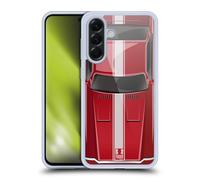 Head Case Designs Vitesse Rouge Voitures Classiques Coque en Gel [Protection de Qualité Militaire] Compatible avec Samsung Galaxy A56 5G