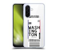 Head Case Designs Washington DC, USA Étiquettes À Bagages Coque en Gel [Protection de Qualité Militaire] Compatible avec Samsung Galaxy A26 5G