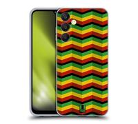 Head Case Designs Zigzag Couleur Rasta - Motifs Coque en Gel [Protection de Qualité Militaire] Compatible avec Samsung Galaxy A25 5G