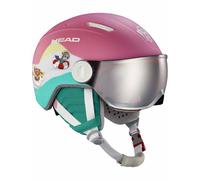 Head - Casque de ski - Maja Visor Paw - Taille Enfant 47-51 cm - Rose Rose 47-51 cm