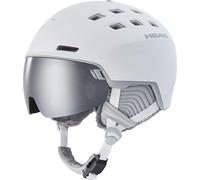 HEAD Casque de ski Rachel 5K white + Spare Lens Femmes Ski Helmet Casques de ski M/L (56-59 cm) Casque de snowboard avec visière Sports d'hiver Casque de protection Hiver