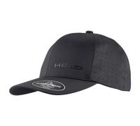 HEAD Casquette Delta Flexfit Unisexe, Noire, Taille Unique