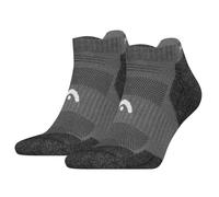 HEAD Chaussettes de sport gris / noir / blanc, Taille 39-42