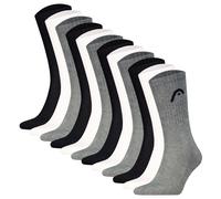 HEAD Chaussettes de sport gris / noir / blanc, Taille 43-46