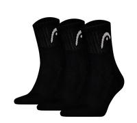 HEAD Chaussettes de sport noir / blanc, Taille 43-46