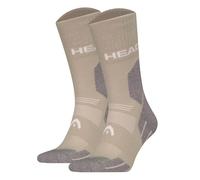 HEAD Chaussettes de sport taupe / taupe / blanc, Taille 35-38