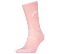 HEAD Chaussettes de tennis Crew 1 paire rose clair Taille 39/42