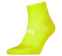 HEAD Chaussettes de tennis Quarter 1 paire jaune Taille 43/46