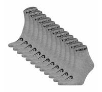 HEAD Chaussettes gris chiné / noir, Taille 39-42